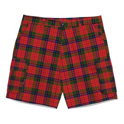 ScotsTee Shop Scottish McNeacail of Scorrybreac Tartan Plaid Cargo Shorts for Men