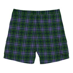 ScotsTee Shop Scottish Wishart Hunting SC Tartan Plaid Cargo Shorts for Men