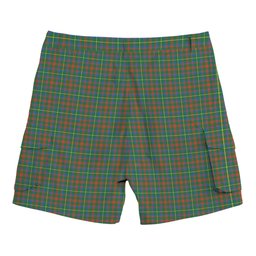 ScotsTee Shop Scottish McIntosh Hunting Ancient Tartan Plaid Cargo Shorts for Men