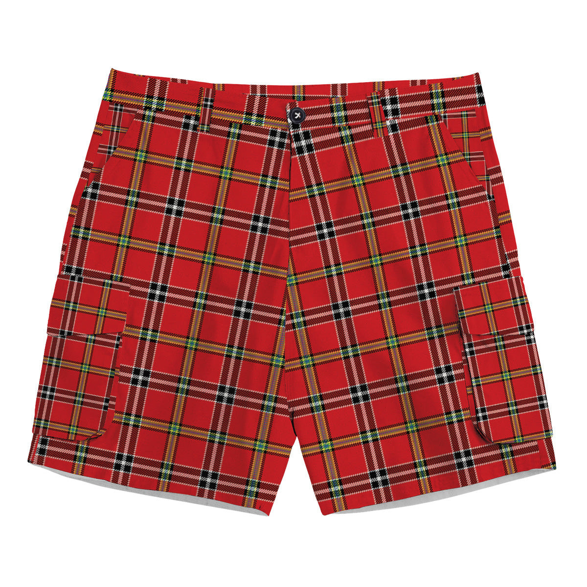 ScotsTee Shop Scottish Meldrum Dress Modern Tartan Plaid Cargo Shorts for Men