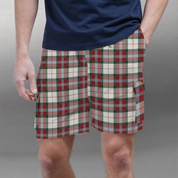 ScotsTee Shop Scottish McLean Dress Modern Tartan Plaid Cargo Shorts for Men