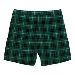 ScotsTee Shop Scottish MacIver Hunting Modern Tartan Plaid Cargo Shorts for Men