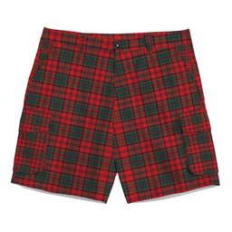 ScotsTee Shop Scottish Stewart of Appin Modern Clan Tartan Plaid Cargo Shorts for Men