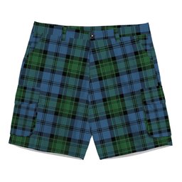 ScotsTee Shop Scottish Kerr Hunting Ancient Tartan Plaid Cargo Shorts for Men