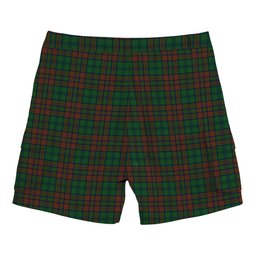 ScotsTee Shop Scottish Matheson Hunting Highland Society of London Tartan Plaid Cargo Shorts for Men