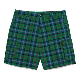 ScotsTee Shop Scottish Urquhart Ancient Tartan Plaid Cargo Shorts for Men