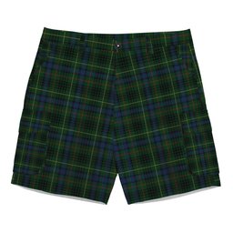 ScotsTee Shop Scottish Stewart Hunting 1 Tartan Plaid Cargo Shorts for Men