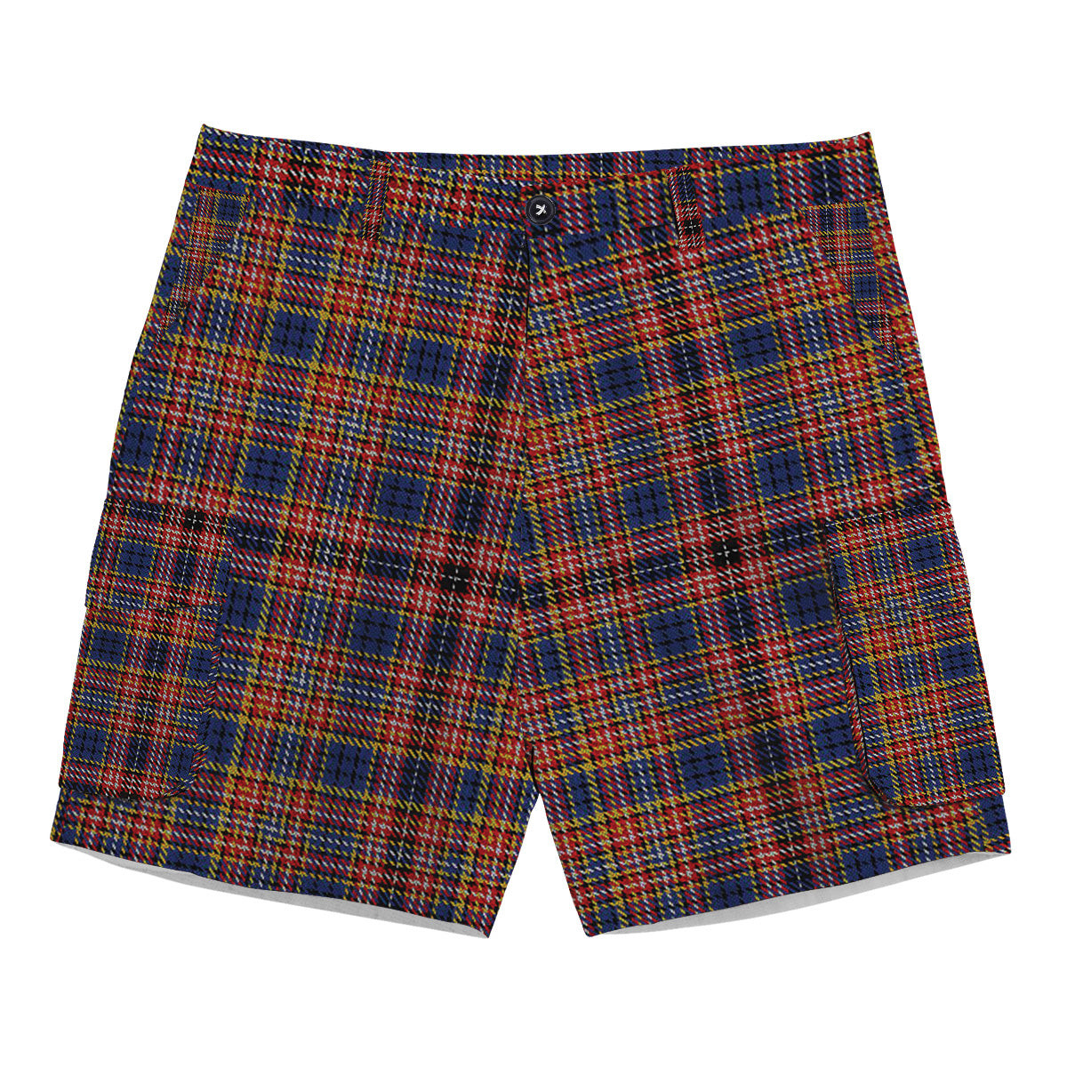 ScotsTee Shop Scottish Ogilvie 6 Tartan Plaid Cargo Shorts for Men