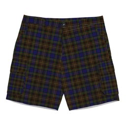 ScotsTee Shop Scottish Highfield Hunting Tartan Plaid Cargo Shorts for Men