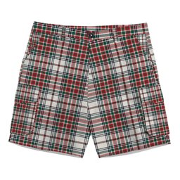 ScotsTee Shop Scottish McBain Dress Modern Tartan Plaid Cargo Shorts for Men
