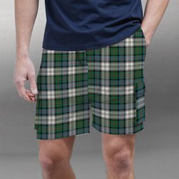 ScotsTee Shop Scottish Malcolm Dress Ancient Tartan Plaid Cargo Shorts for Men