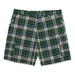 ScotsTee Shop Scottish Malcolm Dress Ancient Tartan Plaid Cargo Shorts for Men