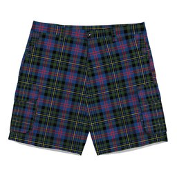 ScotsTee Shop Scottish Malcolm of Berwick Modern Tartan Plaid Cargo Shorts for Men