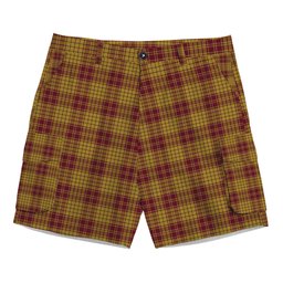 ScotsTee Shop Scottish MacMillan Dress Tartan Plaid Cargo Shorts for Men