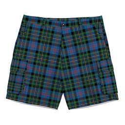 ScotsTee Shop Scottish McCallum of Berwick Ancient Tartan Plaid Cargo Shorts for Men