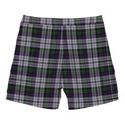 ScotsTee Shop Scottish Malcolm Dress Lochcarron 2005 Tartan Plaid Cargo Shorts for Men