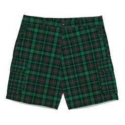 ScotsTee Shop Scottish Ross Hunting Modern Tartan Plaid Cargo Shorts for Men