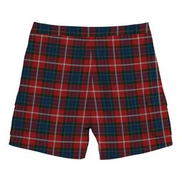 ScotsTee Shop Scottish Nicolson of Lewis Tartan Plaid Cargo Shorts for Men