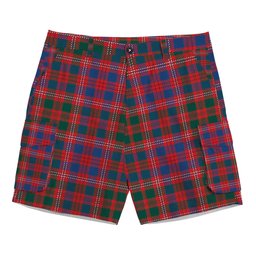 ScotsTee Shop Scottish McColl Hunting Modern Tartan Plaid Cargo Shorts for Men