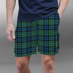 ScotsTee Shop Scottish MacCallum Ancient SC Tartan Plaid Cargo Shorts for Men