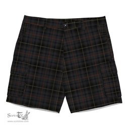 ScotsTee Shop Scottish MacInnes Homecoming Tartan Plaid Cargo Shorts for Men