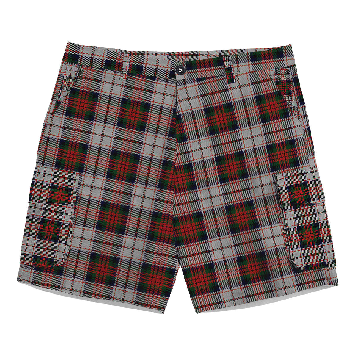 ScotsTee Shop Scottish MacDuff Dress 4 Tartan Plaid Cargo Shorts for Men