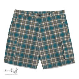ScotsTee Shop Scottish Livingstone Dress Ancient Tartan Plaid Cargo Shorts for Men