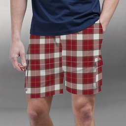 ScotsTee Shop Scottish MacFie Dress Modern Tartan Plaid Cargo Shorts for Men