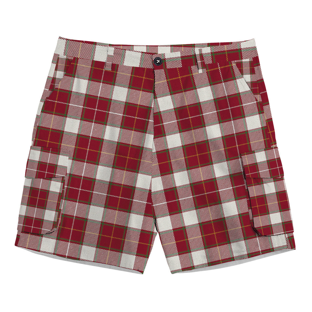 ScotsTee Shop Scottish MacFie Dress Modern Tartan Plaid Cargo Shorts for Men