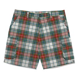 ScotsTee Shop Scottish MacBeth Dress Ancient Tartan Plaid Cargo Shorts for Men