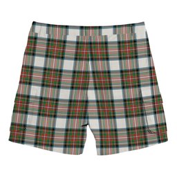 ScotsTee Shop Scottish Stewart Dress Ancient Tartan Plaid Cargo Shorts for Men