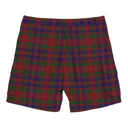 ScotsTee Shop Scottish MacIntyre of Gatehouse Tartan Plaid Cargo Shorts for Men