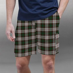 ScotsTee Shop Scottish McKinnon Dress Tartan Plaid Cargo Shorts for Men