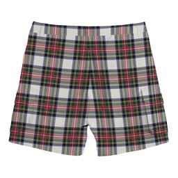 ScotsTee Shop Scottish Stewart Dress Modern Tartan Plaid Cargo Shorts for Men
