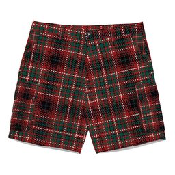 ScotsTee Shop Scottish Innes of Cowie Modern Tartan Plaid Cargo Shorts for Men