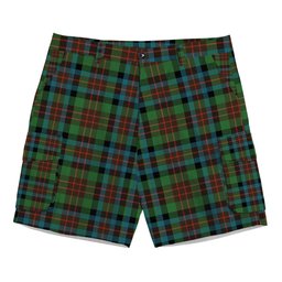 ScotsTee Shop Scottish McDuff Hunting Ancient Tartan Plaid Cargo Shorts for Men