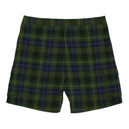 ScotsTee Shop Scottish Stewart Hunting Tartan Plaid Cargo Shorts for Men