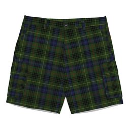 ScotsTee Shop Scottish Stewart Hunting Tartan Plaid Cargo Shorts for Men