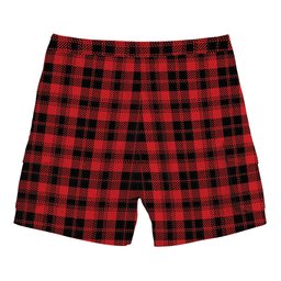 ScotsTee Shop Scottish Murray of Ochtertyre Modern Tartan Plaid Cargo Shorts for Men