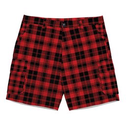 ScotsTee Shop Scottish Murray of Ochtertyre Modern Tartan Plaid Cargo Shorts for Men