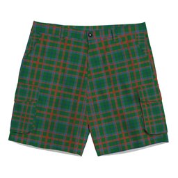 ScotsTee Shop Scottish Shaw of Tordarroch Hunting Ancient Tartan Plaid Cargo Shorts for Men