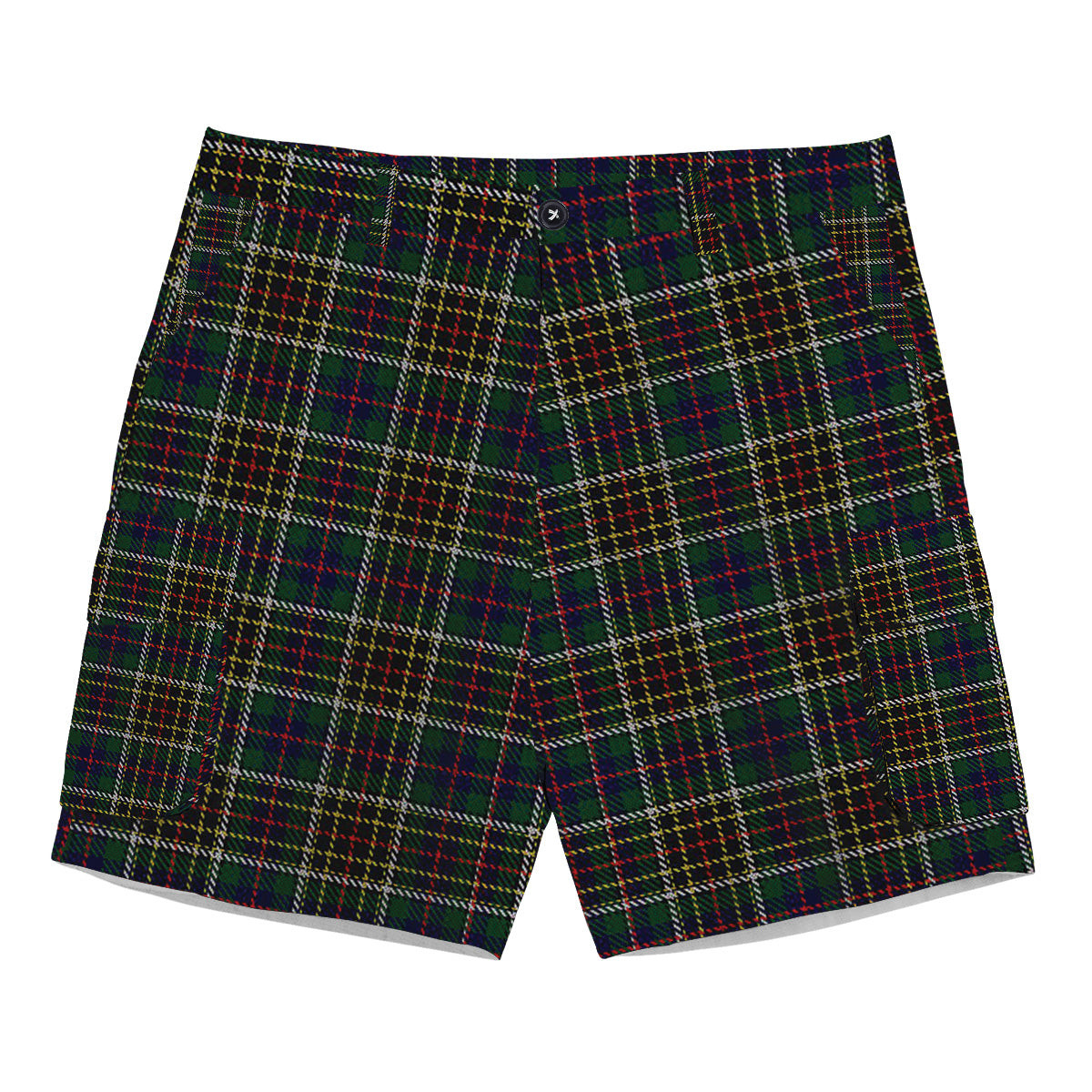 ScotsTee Shop Scottish Hislop Hunting 2 Tartan Plaid Cargo Shorts for Men