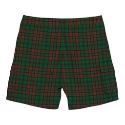 ScotsTee Shop Scottish Matheson Hunting Highland Tartan Plaid Cargo Shorts for Men