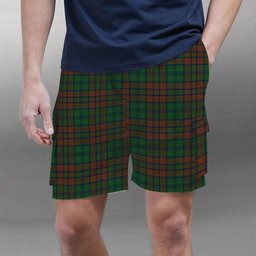ScotsTee Shop Scottish Matheson Hunting Highland Tartan Plaid Cargo Shorts for Men