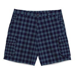 ScotsTee Shop Scottish Roberts of Wales Tartan Plaid Cargo Shorts for Men