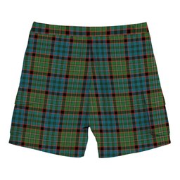 ScotsTee Shop Scottish MacNeacail Hunting Ancient Tartan Plaid Cargo Shorts for Men