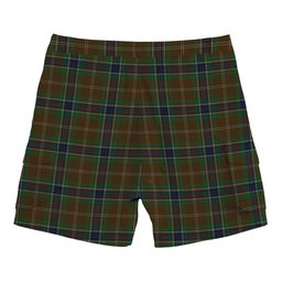 ScotsTee Shop Scottish MacLean of Kingairloch Tartan Plaid Cargo Shorts for Men