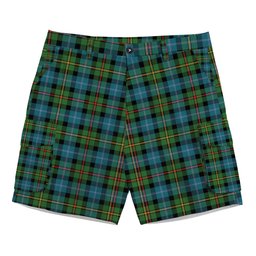 ScotsTee Shop Scottish Gow Hunting Ancient Tartan Plaid Cargo Shorts for Men