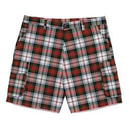 ScotsTee Shop Scottish MacDuff Dress Modern SC Tartan Plaid Cargo Shorts for Men