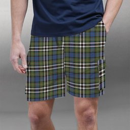 ScotsTee Shop Scottish MacDonell of Glengarry Dress Ancient Tartan Plaid Cargo Shorts for Men